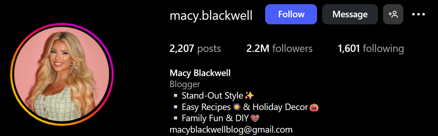 Macy Blackwell